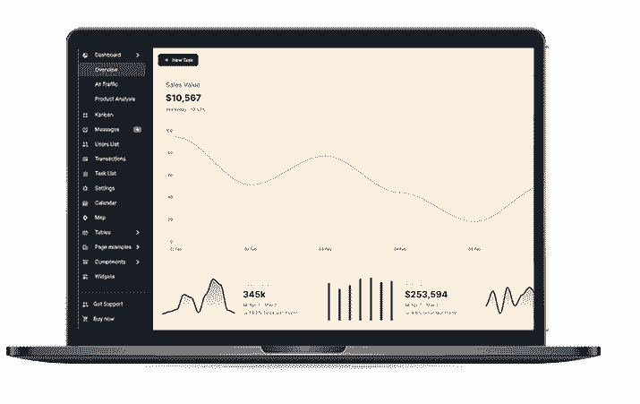 Thumb Image of Flask Volt Dashboard PRO - Open-Source starter crafted in flask and javascript by AppSeed.